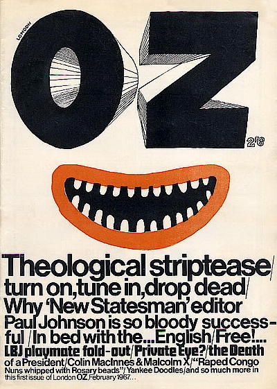 OZ magazine avec Martin Sharp