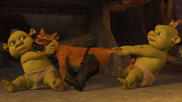 Les personnages de shrek 3