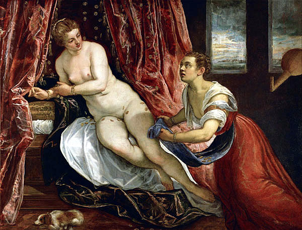 Tintoret et atelier - "Danaé" - vers 1580
