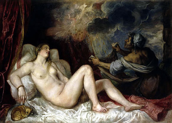 Titien - "Danaë" - vers 1553-1554