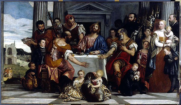 Véronèse - "Les Pèlerins d’Emmaüs" - vers 1555-1560