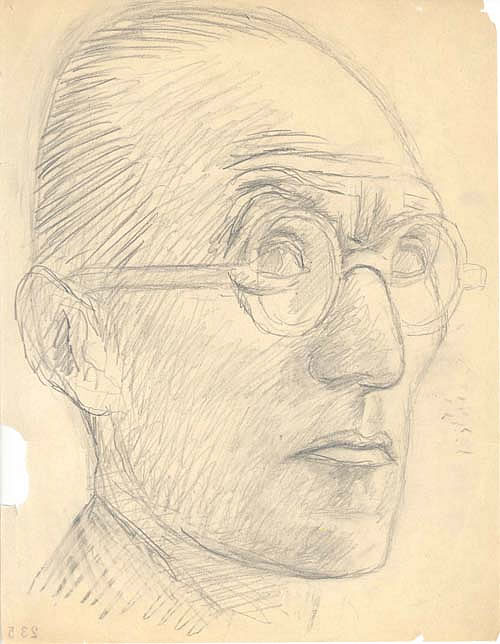 Autoportrait de Le Corbusier