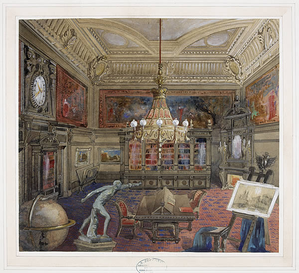 Le décorateur et l'amateur d'art