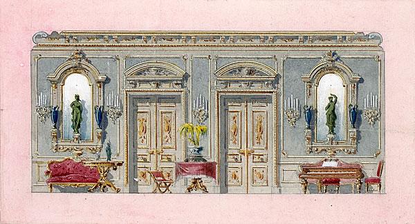 Le décorateur et l'amateur d'art