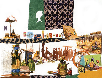 Sarah Letouzey : "Afrique" Section Illustration