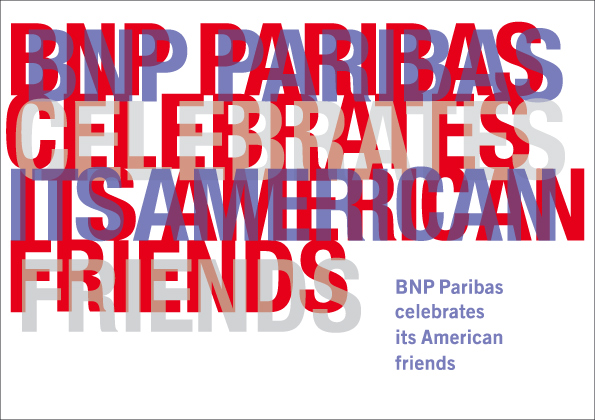 BNP Paribas celebrates its American friends