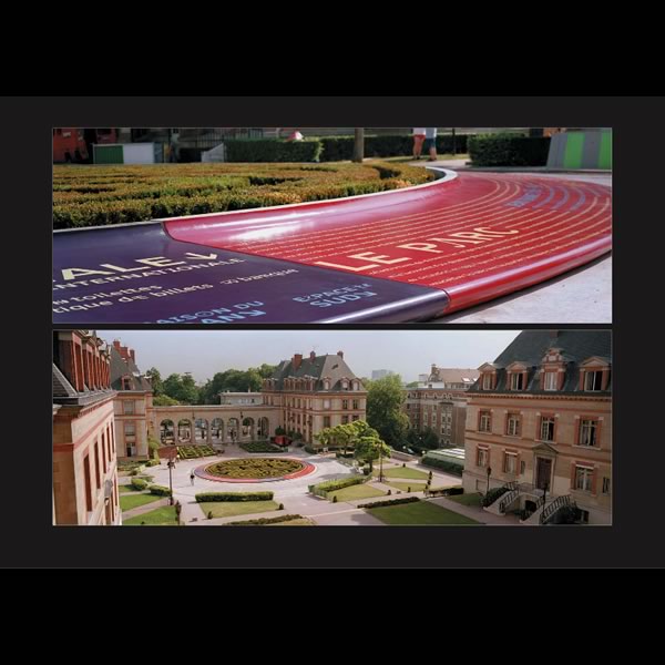 Signalétique de la Cité internationale universitaire de Paris