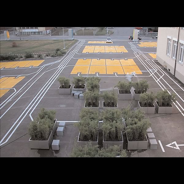 Parking d'un campus média, Zurich