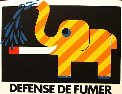 Bernard Chadebec affiches de l'INRS pour la sécurité
